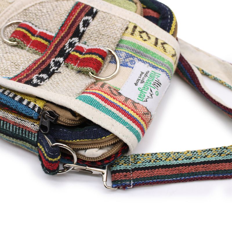 Crossbody Taška - Konope & Bavlna - Jhari Štýl
