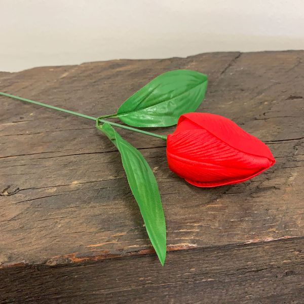 Mydlové Kvety pre Šikovné Ruky - Tulipán - Červený