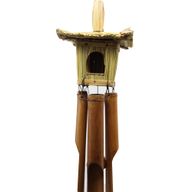 Štvorcová Vtáčia Búdka z Morskej Trávy so Zvonkohru 49x15cm