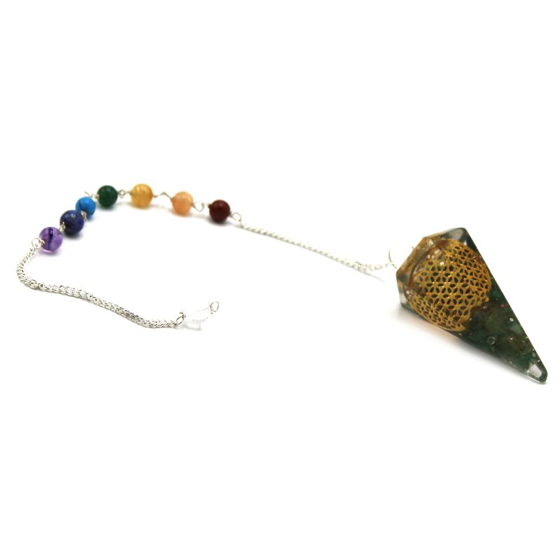 Orgonitové Chakra Kyvadlá - Kvet Života