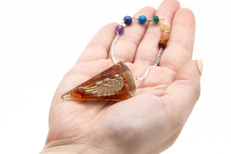 Orgonitová Chakra Kyvadlá - Anjelské Krídla