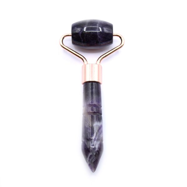 Mini Valček na Tvár zo Vzácnych Kameňov - Amethyst