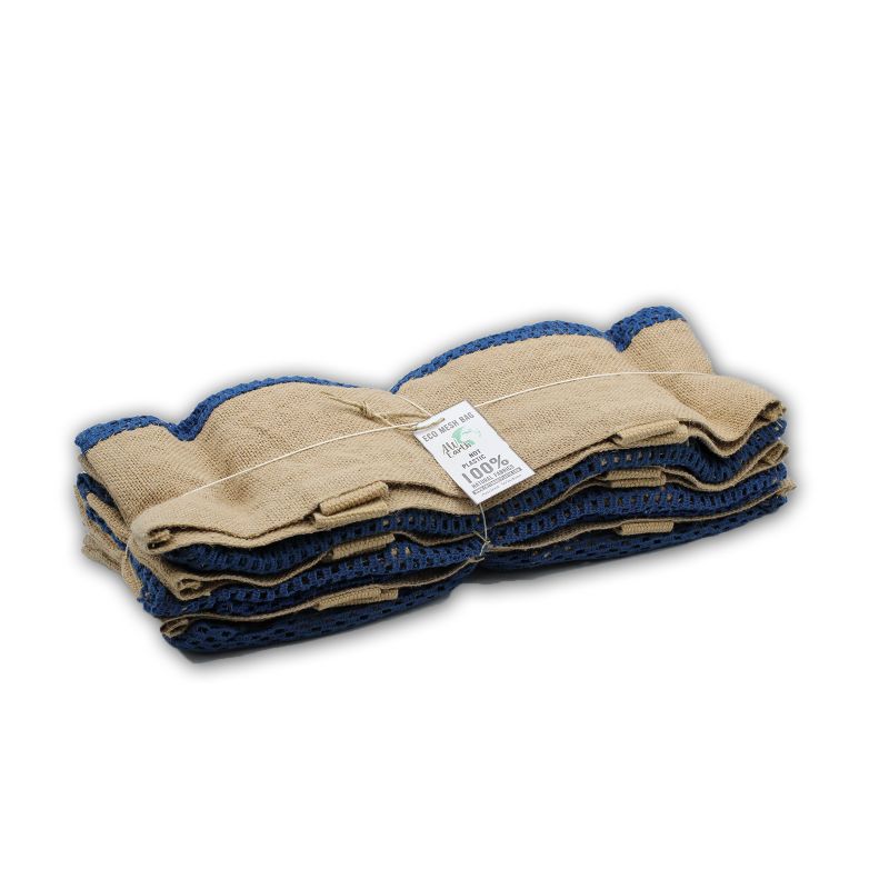 Taška z Prírodnej Mäkkej Juty a Bavlny - Denim