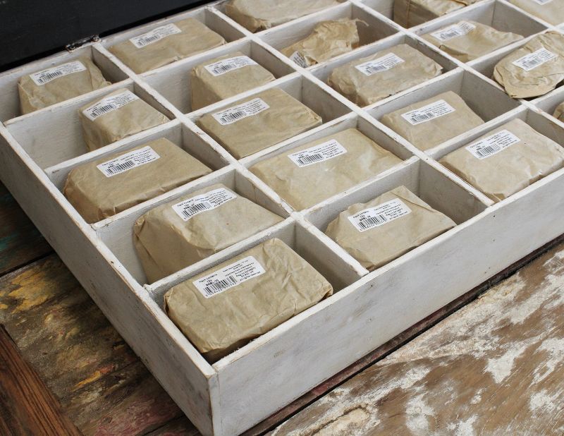 Rustikálne Písmená z Drevenej Kôry - Display Box & Štartér 40 x 12 Velkosť 7cm