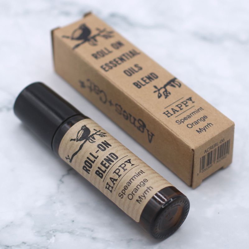 10 ml Roll On Zmes Esenciálnych Olejov - ŠŤASTIE