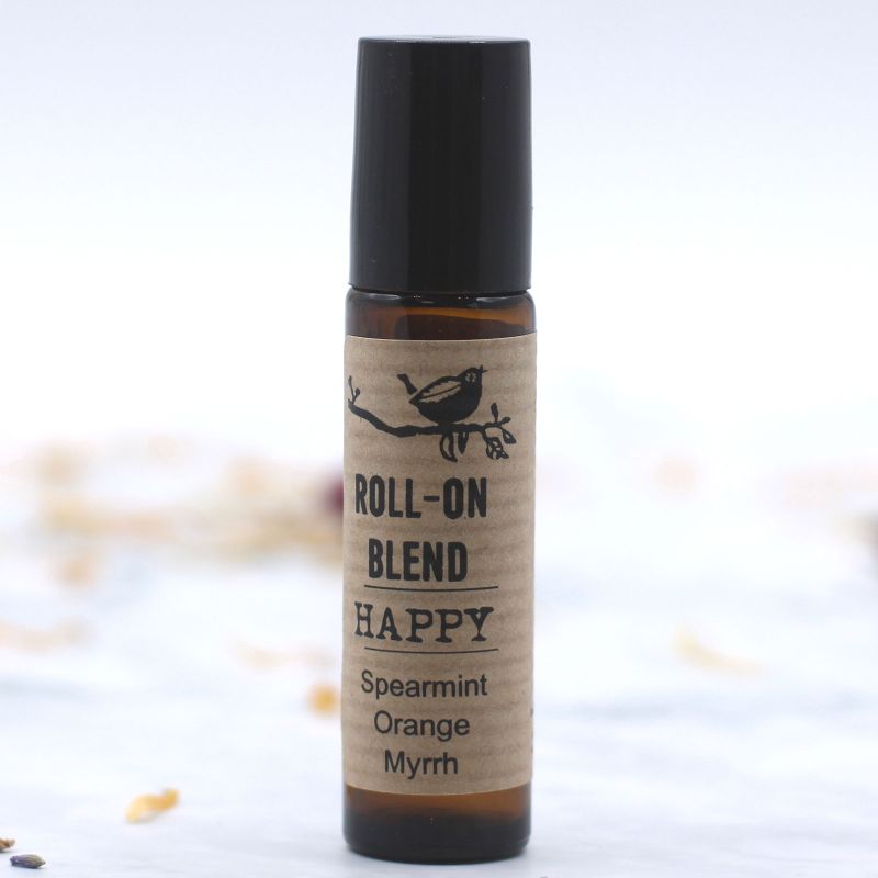 10 ml Roll On Zmes Esenciálnych Olejov - ŠŤASTIE