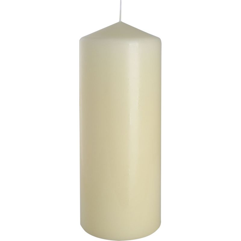 Šviečky Valec  80x200mm - Ivory