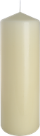 Šviečky Valec 80x250mm - Ivory