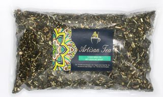 Sypaný Čaj - Bio Zelený Čaj s Citrónom a Zázvorom 1Kg