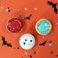 Halloweenska Bomba do Kúpeľa s Kokosom a Limetkou