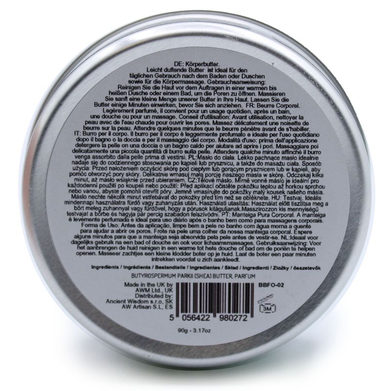 Vonné Bambucké Telové Maslo 90g - Crazy Mango