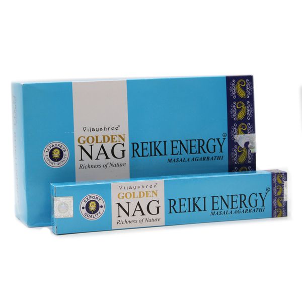 15g Vonné Tyčinky Golden Nag - Energia Reiki