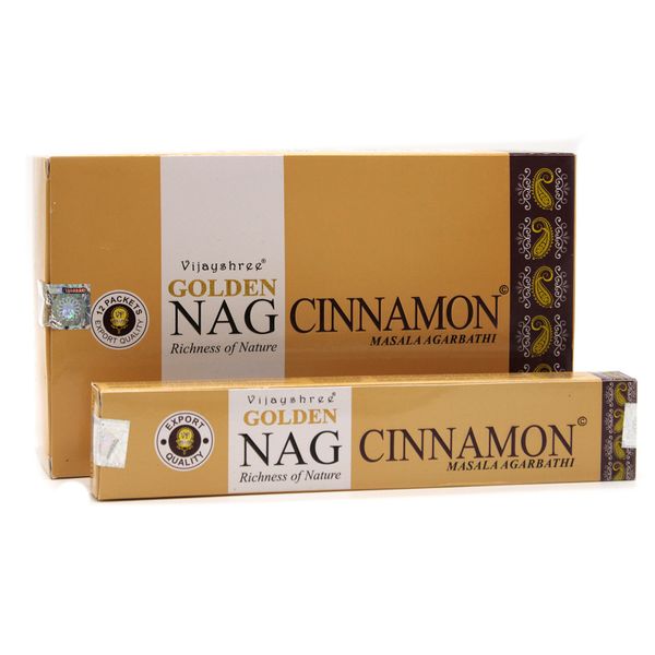 15g Vonné Tyčinky Golden Nag - Škorica