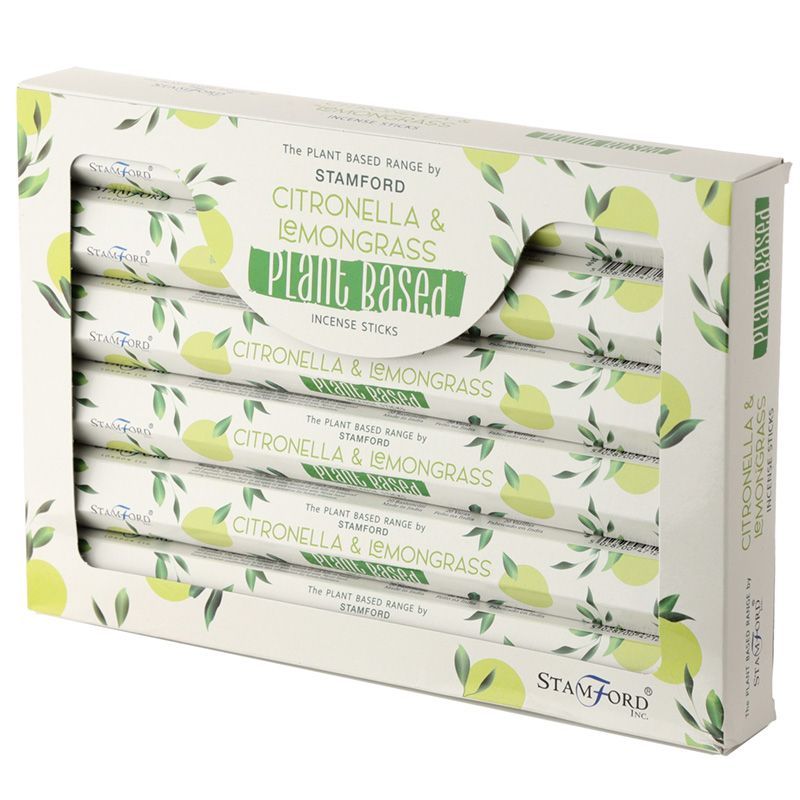 Rastlinné Vonné Tyčinky - Citronella & Citrónová Tráva