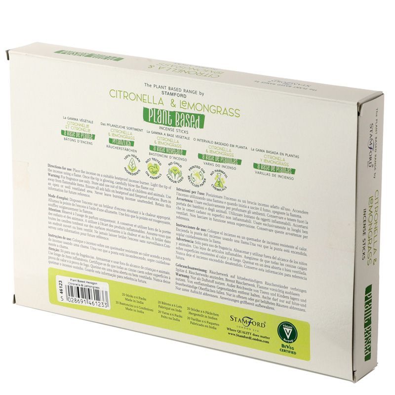 Rastlinné Vonné Tyčinky - Citronella & Citrónová Tráva
