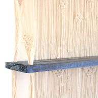 Prírodné Závesné Poličky Macrame – Modré