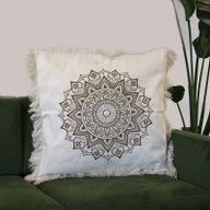 Bavlnená Mandala Obliečka - Lotus - 60x60cm - Bronzová