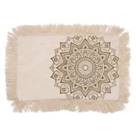 Bavlnená Mandala Obliečka - Lotus - 30x50cm - Bronzová