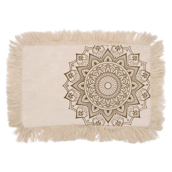 Bavlnená Mandala Obliečka - Lotus - 30x50cm - Bronzová