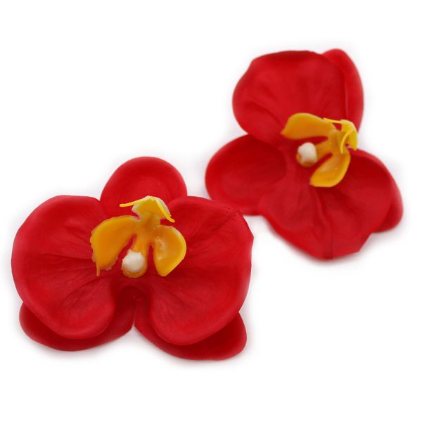 Mydlové Kvety pre Šikovné Ruky - Orchidea - Červená
