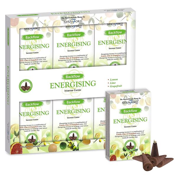 Aromaterapeutické kužeľe Tečúci Dym – Energia