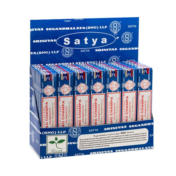 Balenie 42 kusov - Satya Nagchampa Vonných Tyčiniek 15g