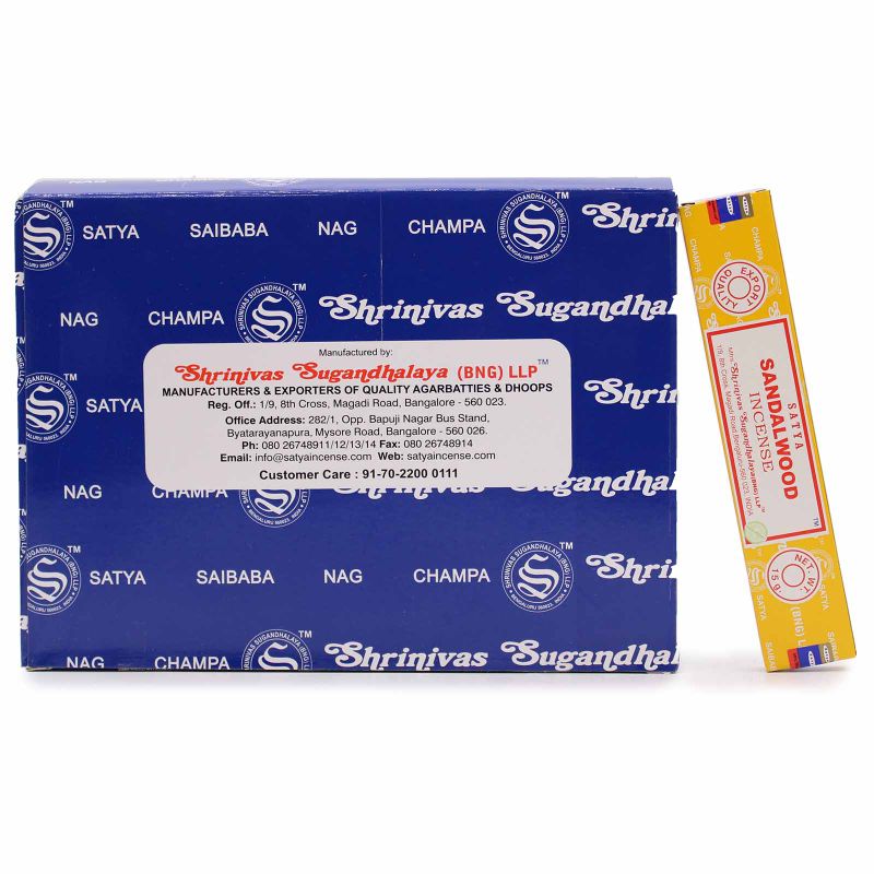 Balenie 42 kusov - Satya Mix Vonných Tyčiniek 15g