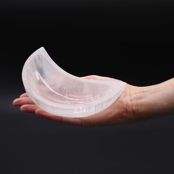 Selenitová Miska Mesiac - 15cm