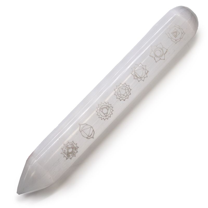 Selenitová Palička - 7 čakier (14-16cm)