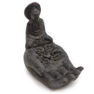 Stojan na Vonné Tyčinky - Buddha - Čierny
