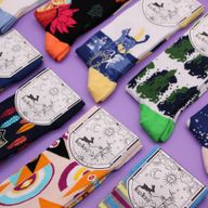 Bambusové Ponožky Hop Hare (36-40) - Mandala Kvety