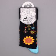 Bambusové Ponožky Hop Hare (36-40) - Mandala Kvety