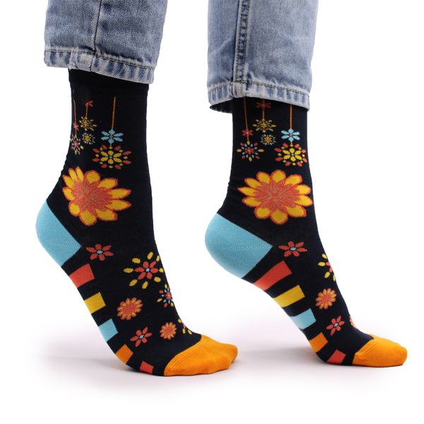 Bambusové Ponožky Hop Hare (36-40) - Mandala Kvety