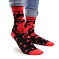 Bambusové Ponožky Hop Hare (36-40) - Červený Drak