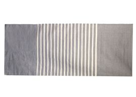 Koberec z Indickej Bavlny - 70 x 170 cm - Sivý