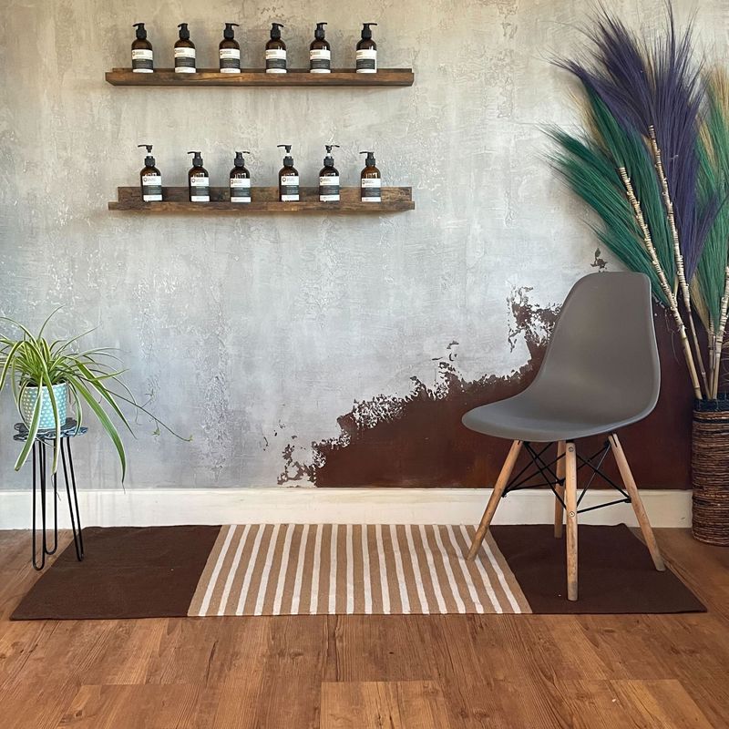 Koberec z Indickej Bavlny - 70x170cm - Hnedobéžový
