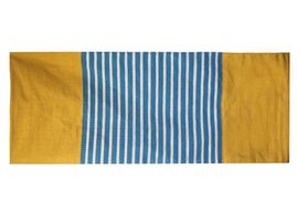 Koberec z Indickej Bavlny - 70x170cm - Modrožltý