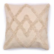 Obliečka na Vankúš - Lux Criss-Cross - Krémová - 45x45cm