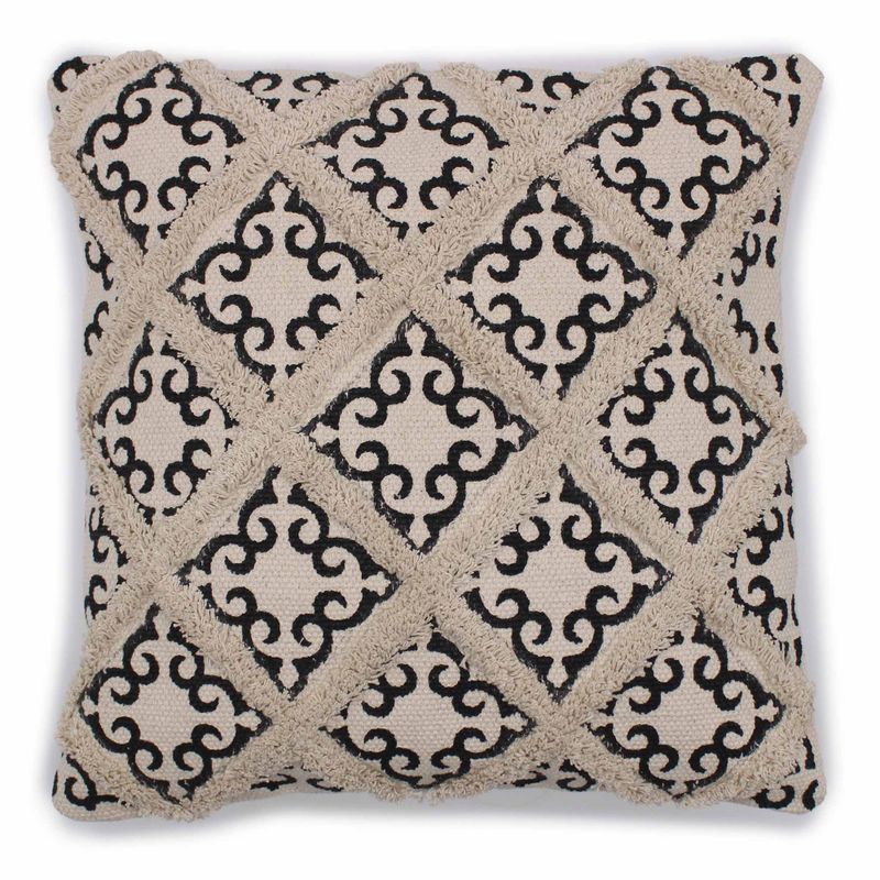Obliečka na Vankúš - Lux Criss-Cross a Potlač - 45x45cm