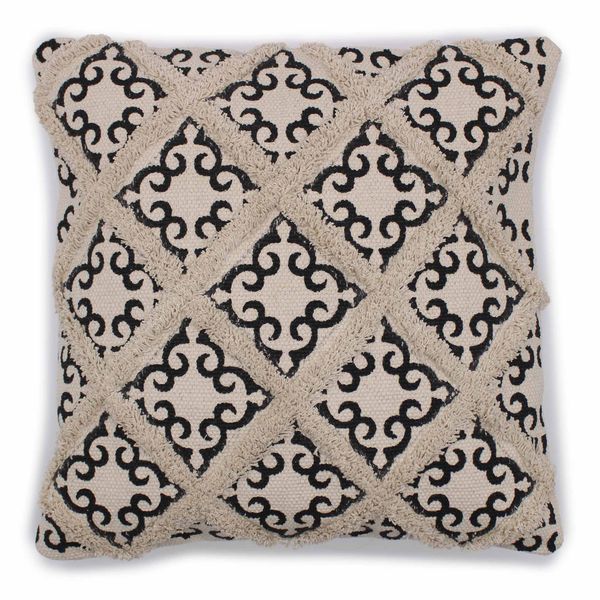Obliečka na Vankúš - Lux Criss-Cross a Potlač - 45x45cm
