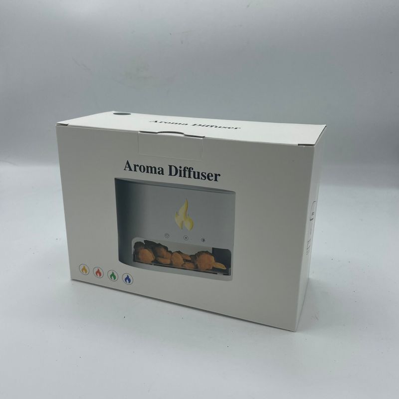 Aroma Difuzér - Nádoba na Himalájsku Soľ - USB-C - Efekt Plameňa