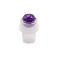 Náhradný Roll-On so Vzácnym Kameňom pre 5ml Fľašku - Ametyst