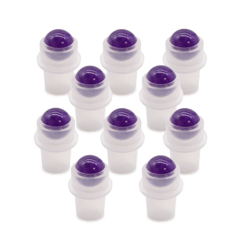 Náhradný Roll-On so Vzácnym Kameňom pre 5ml Fľašku - Ametyst