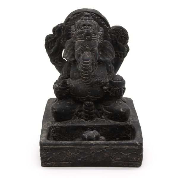 Stojan na Vonné Tyčinky Ganesh Fengshui (čierne starožitné)