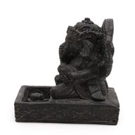 Stojan na Vonné Tyčinky Ganesh Fengshui (čierne starožitné)