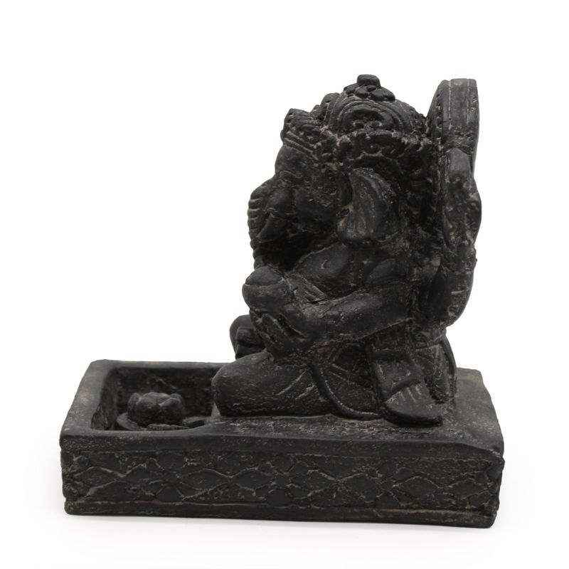 Stojan na Vonné Tyčinky Ganesh Fengshui (čierne starožitné)