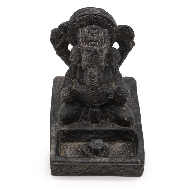 Stojan na Vonné Tyčinky Ganesh Fengshui (čierne starožitné)