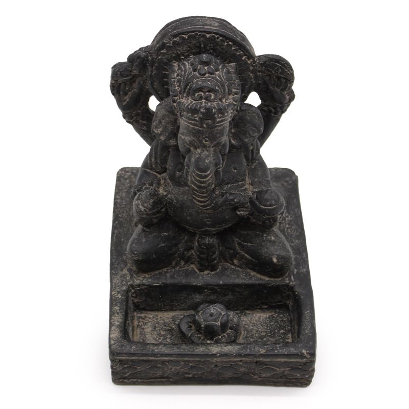 Stojan na Vonné Tyčinky Ganesh Fengshui (čierne starožitné)