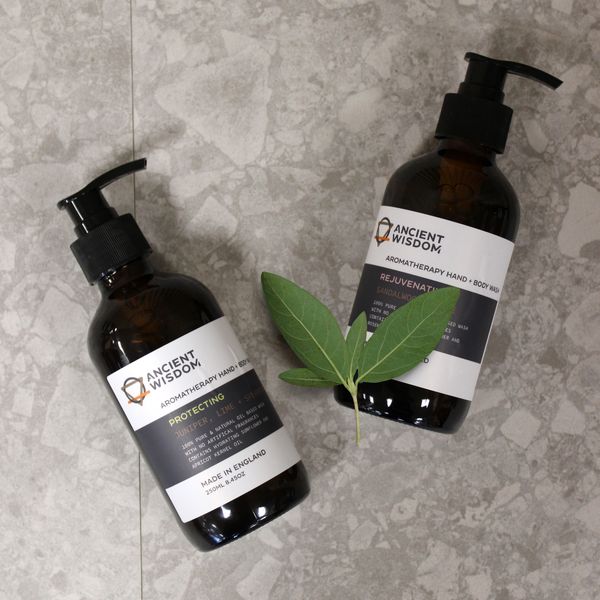 Aromaterapeutický Sprchový gél na Ruky a Telo - Tangerínka, Ylang & Pačuli 250ml