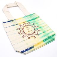 Bavlnená Taška (6oz) - 38x42x12cm - Namaste Ruky - Viacfarebná - Prírodné Ramienka